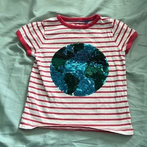 Mini boden sequin shirt